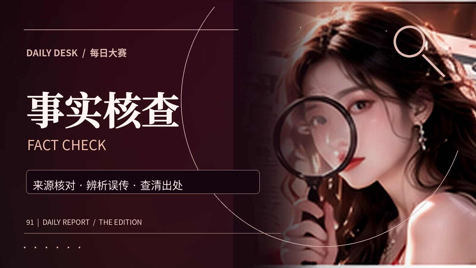 事实核查主题图片